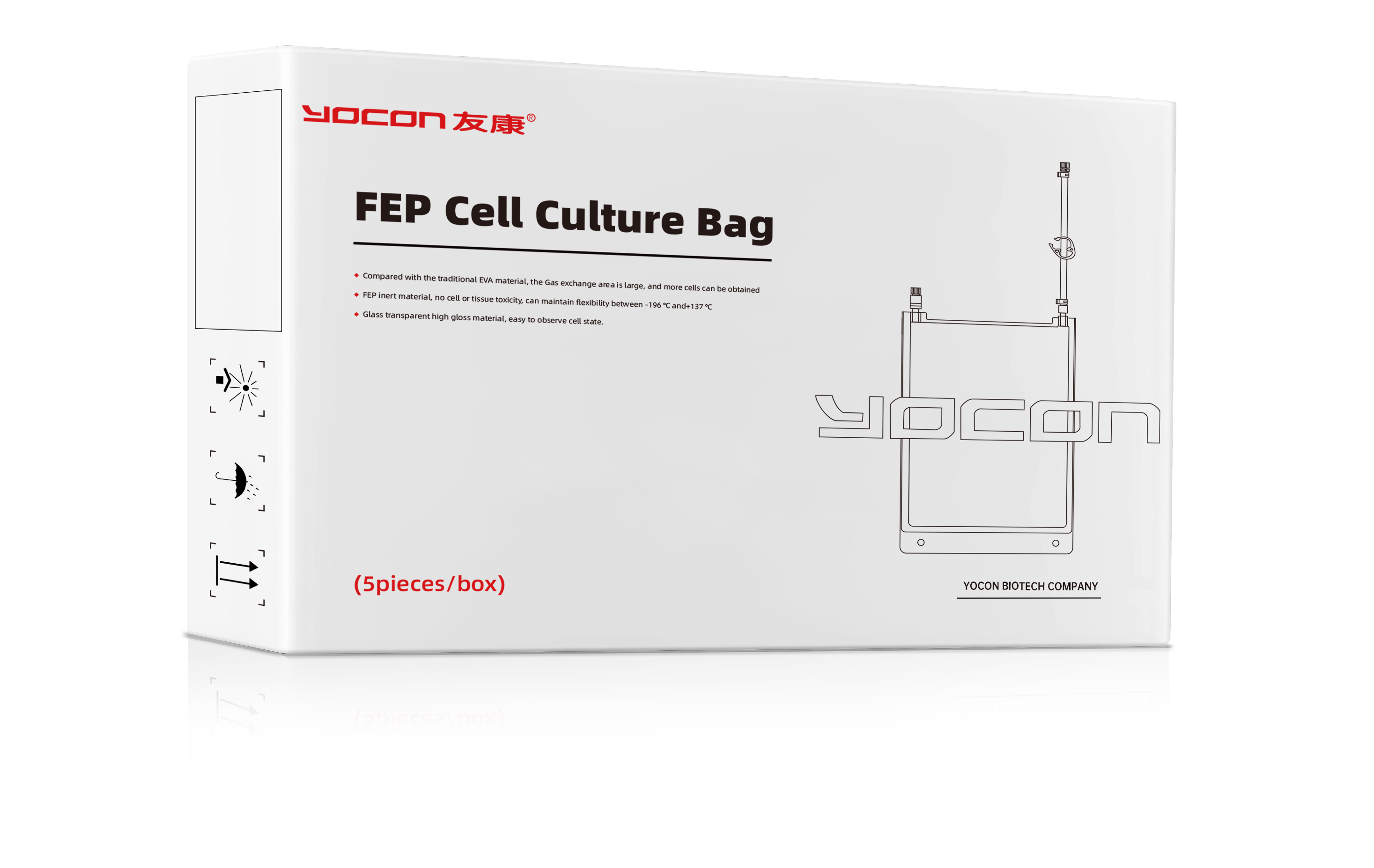 fep 细胞培养袋 英文