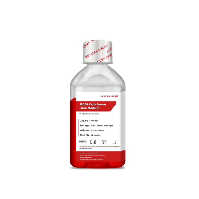 MDCK Клеточная культуральная среда-Сыворотка Бесплатная и определенная | Йокон Сотовый